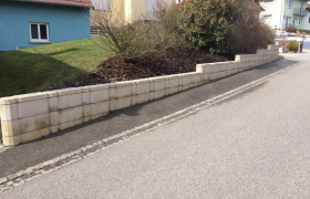 Traitement sur muret