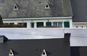 Peinture sur toiture