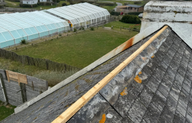 Préparation et remplacement de faîtage de toiture, chantier réalisé, à Brest