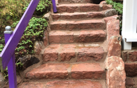 Rénovation de pierre avec produit spécifique, chantier réalisé à Saverne